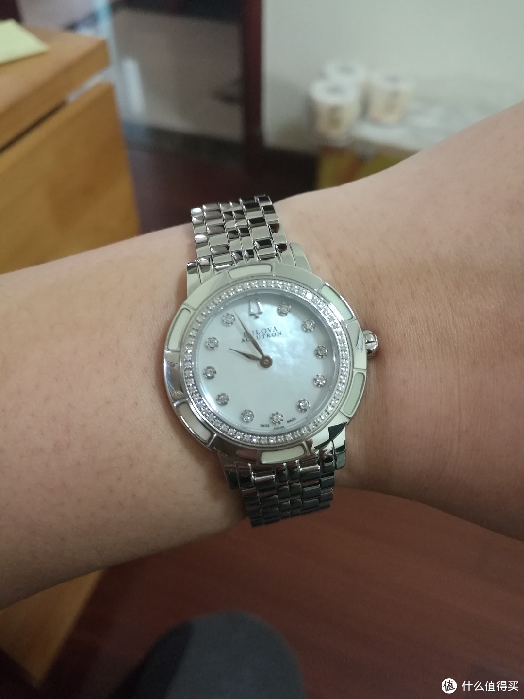 我的ashford第一单 BULOVA 宝路华 ACCUTRON 臻创 Pemberton 63R138 女款时装腕表