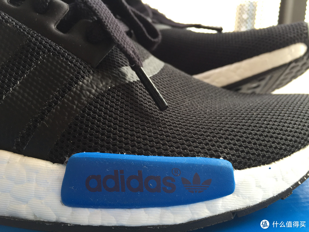 Adidas  Originals NMD 跑鞋 东京城市蓝黑 极速到手