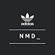  Adidas  Originals NMD 跑鞋 东京城市蓝黑 极速到手　