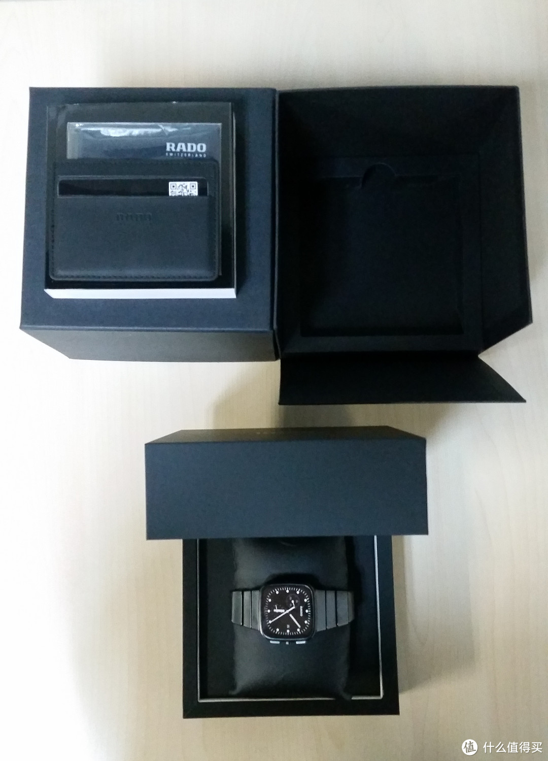 毕业半年买给爸爸的生日礼物：RADO 雷达 R5.5 皓星系列 R28886182 男士计时腕表