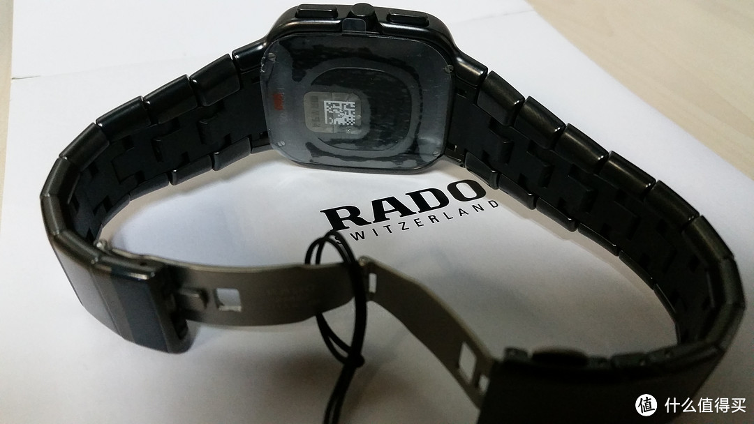 毕业半年买给爸爸的生日礼物：RADO 雷达 R5.5 皓星系列 R28886182 男士计时腕表