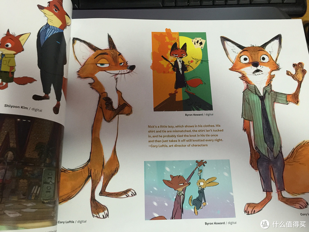 #本站首晒# 沙盒动物世界 — 《疯狂动物城设定集》（the art of zootopia）