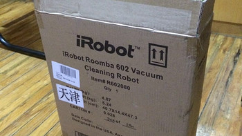 Irobot roomba 602 扫地机器人开箱展示(包装|基座|电池)