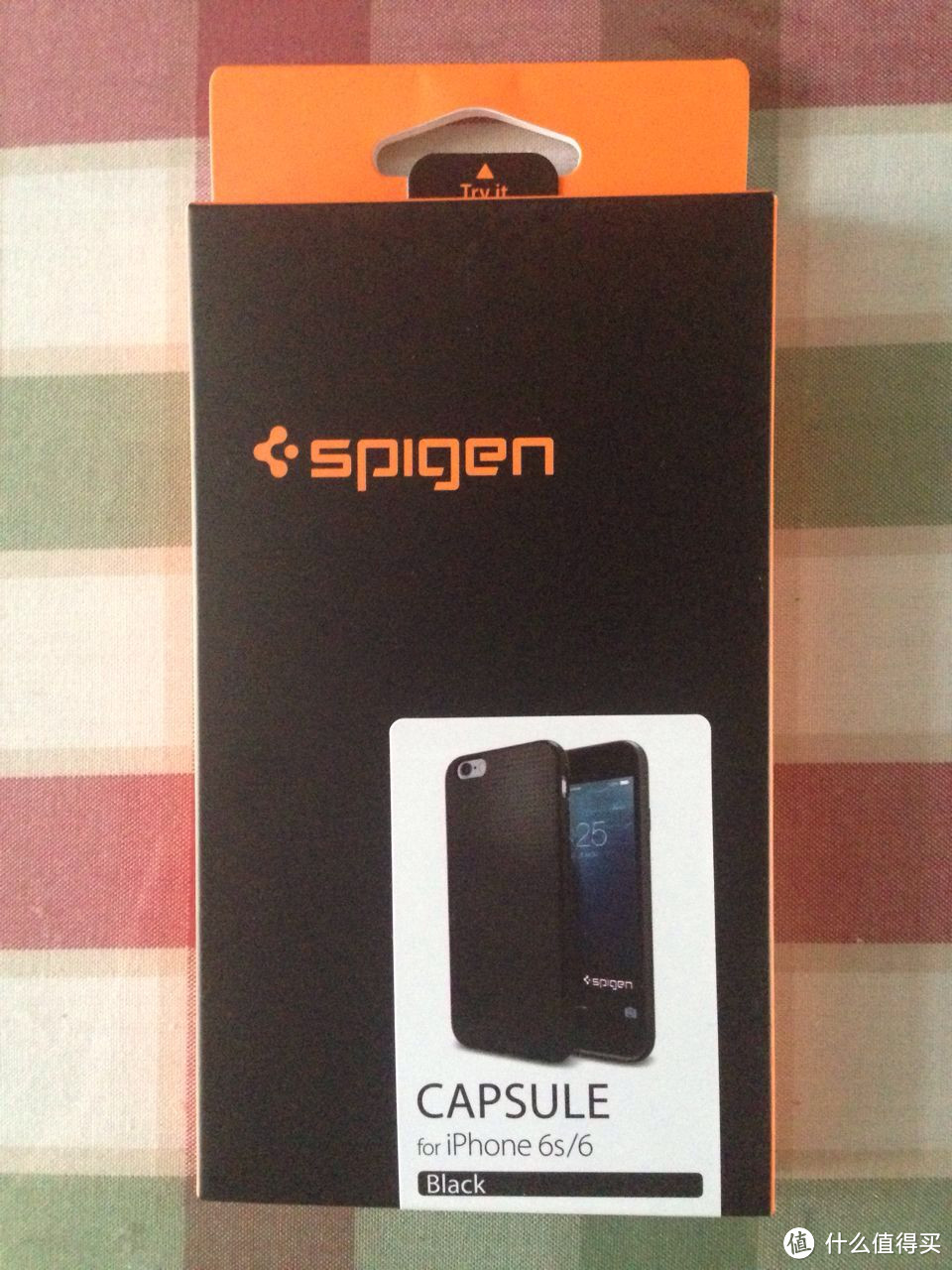 为了安全请戴套：Spigen SGP 苹果6s手机壳保护套
