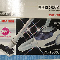 东芝 VC-T800C 吸尘器开箱展示(说明书|参数|机身|刷头)