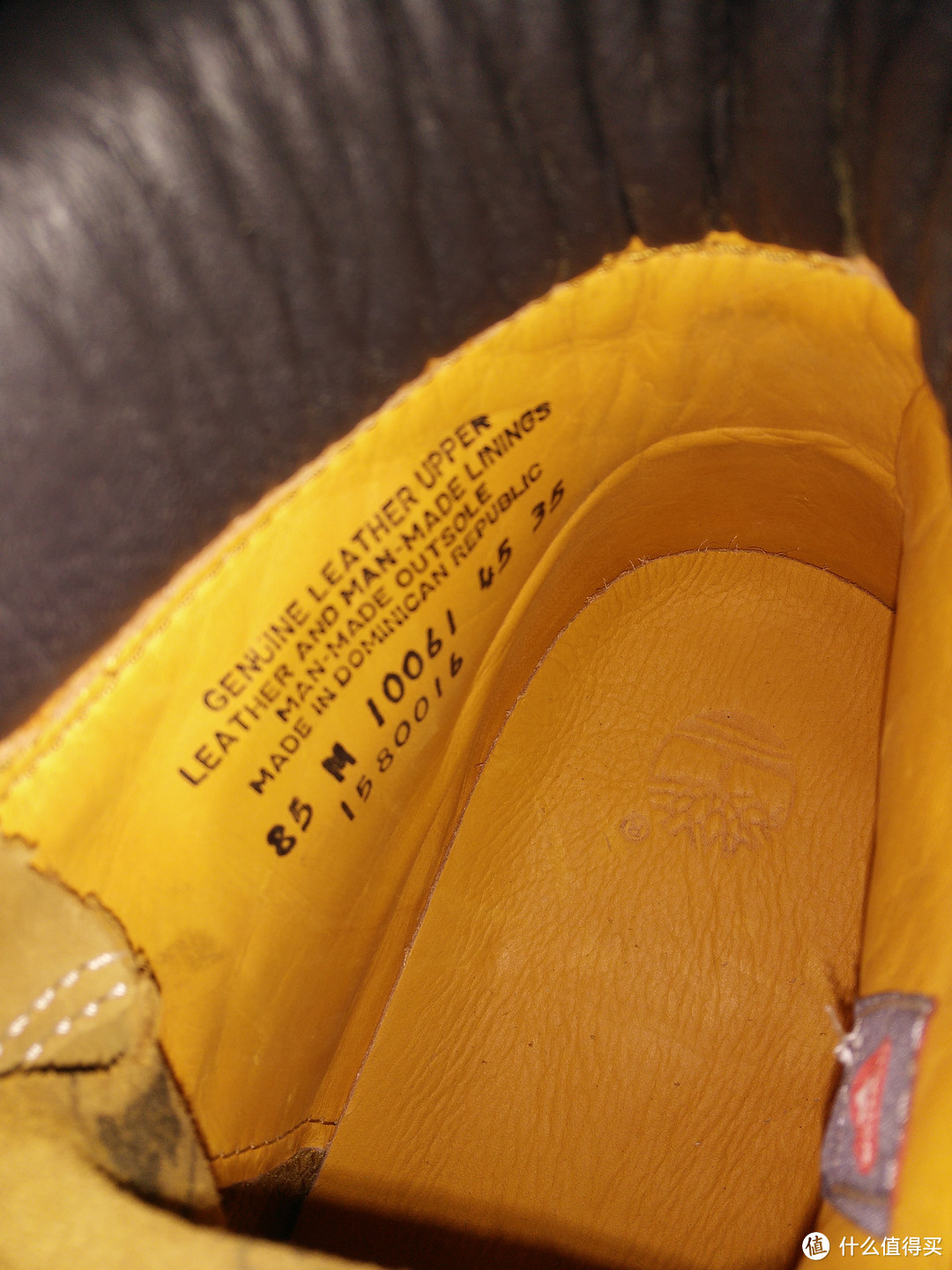 大黄靴没有想象那么大：Timberland 添柏岚 10061 大黄靴