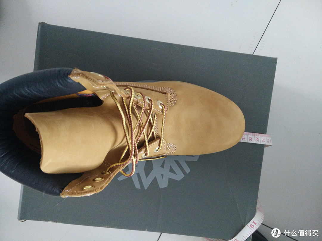 大黄靴没有想象那么大：Timberland 添柏岚 10061 大黄靴