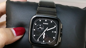 毕业半年买给爸爸的生日礼物：RADO 雷达 R5.5 皓星系列 R28886182 男士计时腕表