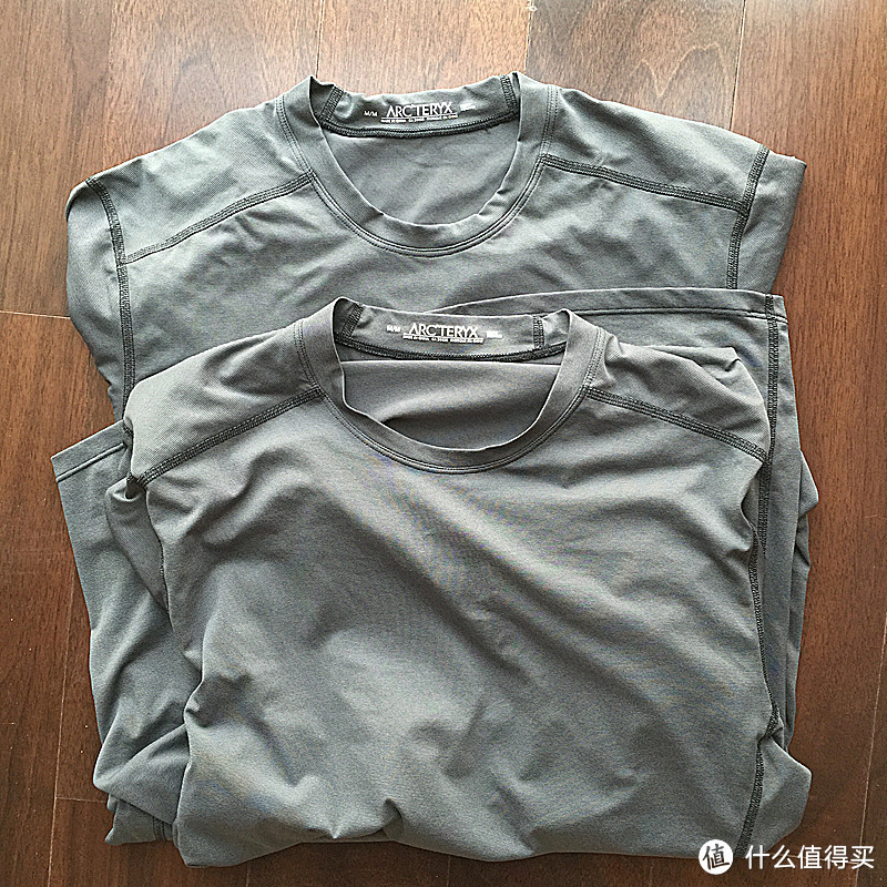 #本站首晒# 中年男子的服饰鞋包系列 篇四：ARC'TERYX 始祖鸟 排汗速干内衣 Arc'teryx Phase SL SS Crew