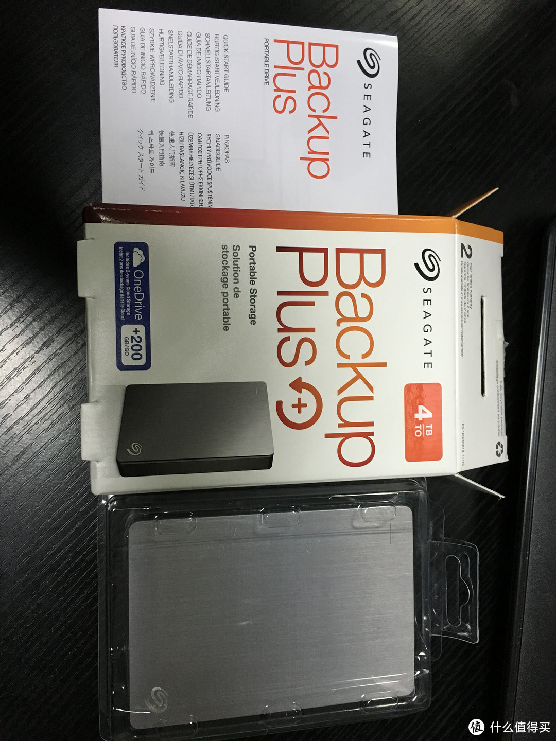 自己爆料自己晒:SEAGATE 希捷 Backup Plus 新睿品 便携式移动硬盘开箱