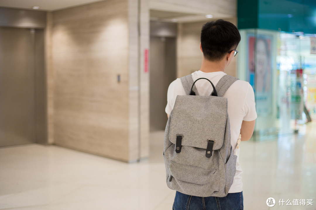 Everlane The Twill Backpack 男士帆布双肩包晒单评测