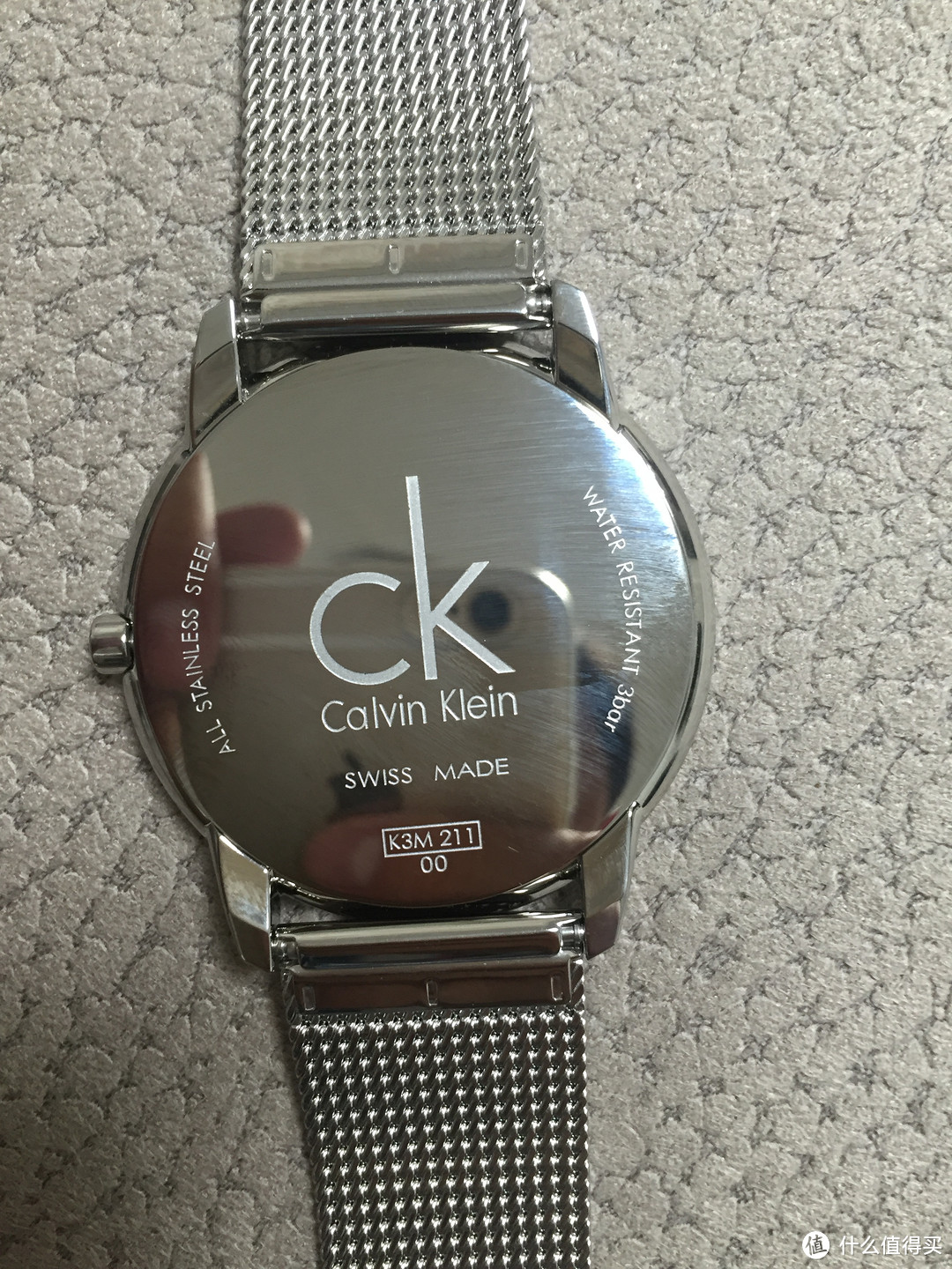 #本站首晒# CalvinKlein MINIMAL系列 K3M21126 石英表