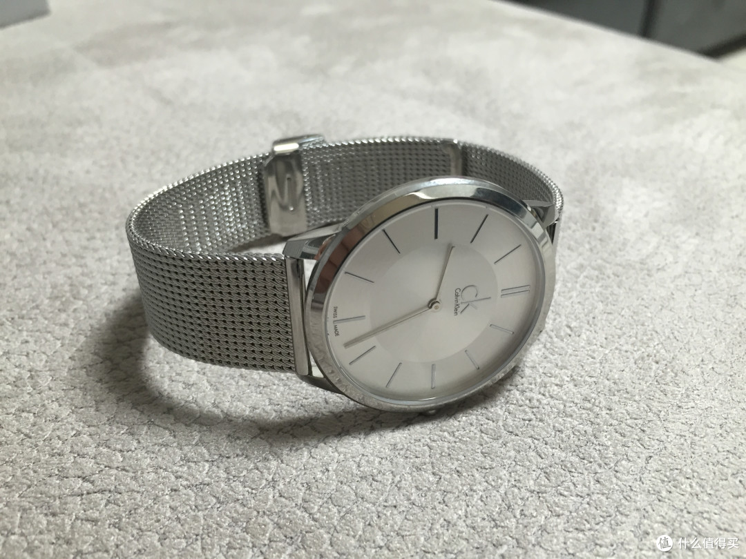 #本站首晒# CalvinKlein MINIMAL系列 K3M21126 石英表