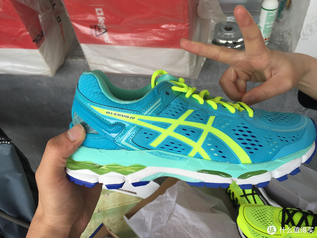 日亚购入 ASICS 亚瑟士 kayano22 跑鞋