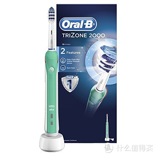 记第一次纯海淘小物：Oral-B 欧乐-B Trizone 2000 专业版 3D电动牙刷