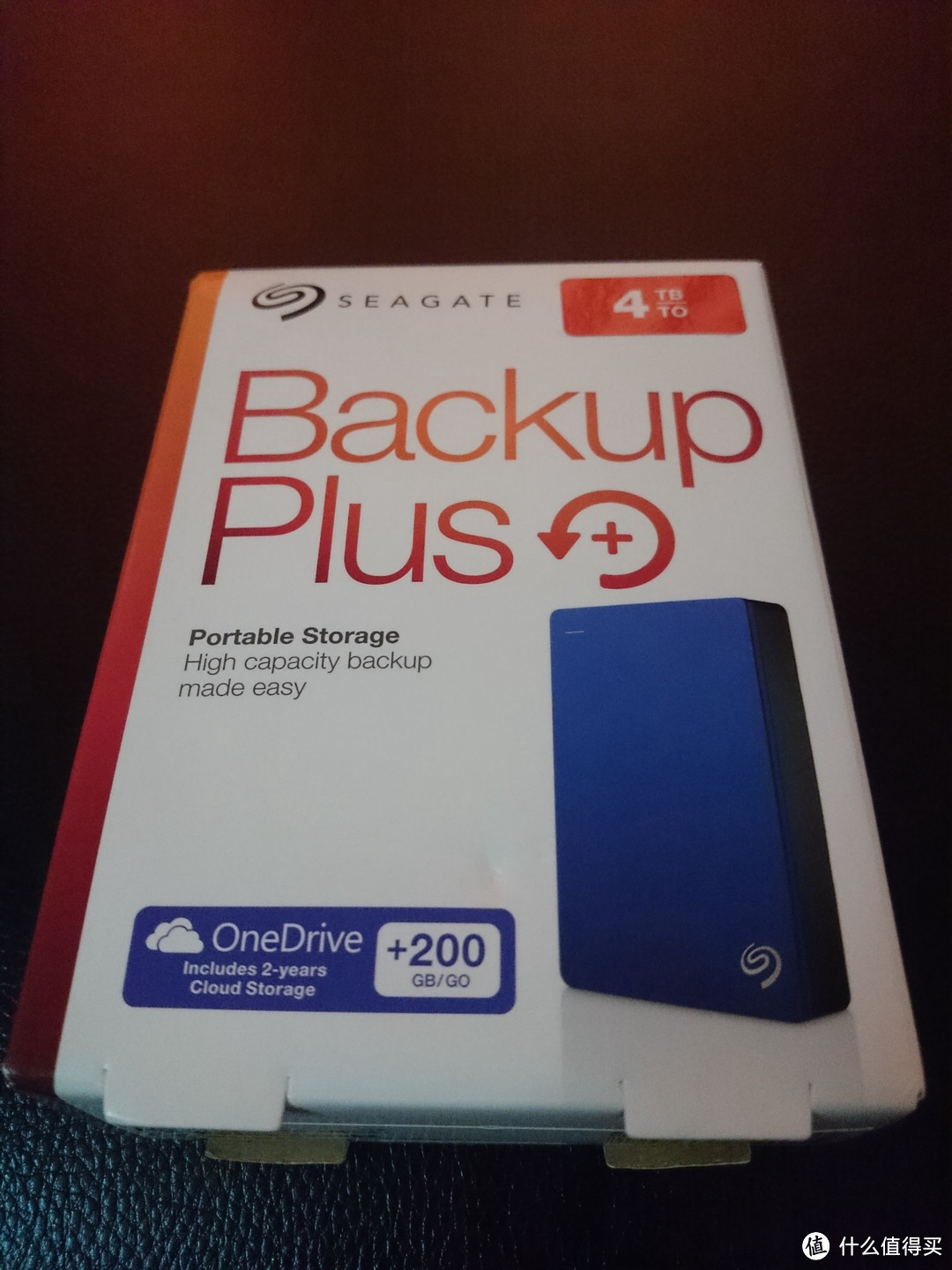 近期购买 SEAGATE 希捷 2.5英寸 Backup Plus 新睿品 4T USB3.0 移动硬盘 及其他储存设备 开箱简评