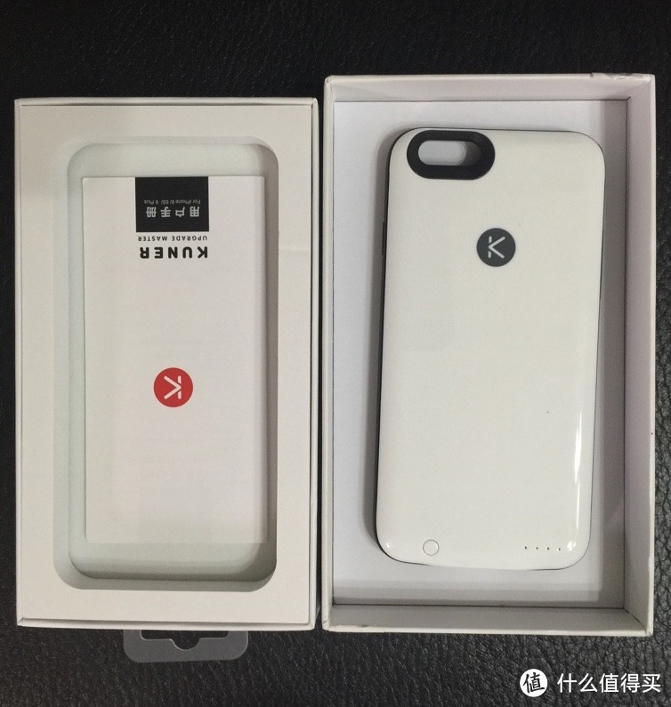 #中奖秀# 存储浪费，充电未满 — 酷壳 iPhone 6/6s Plus 5.5寸扩容版 移动电源