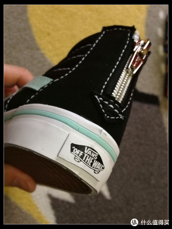 #本站首晒# 全家亲子鞋来推荐！Vans 范斯 Sk8-Hi Zip 拉链童鞋