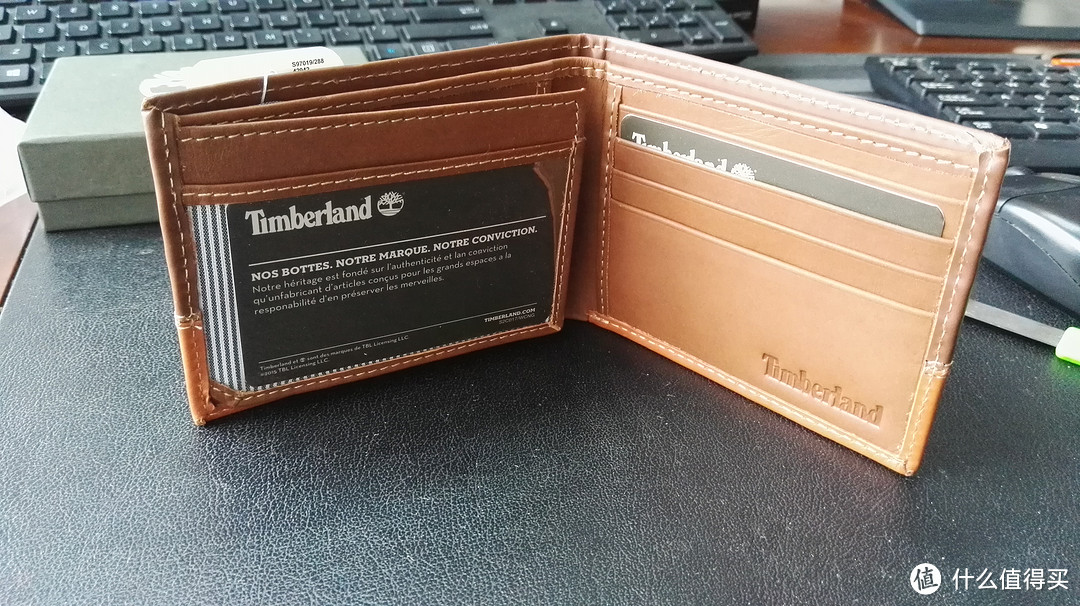 百元价位最值得入手的钱包——Timberland 添柏岚 Hunter 拼色钱包