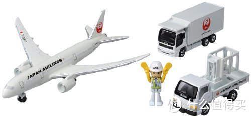 #本站首晒# Tomica JAL多美卡 日本航空合金 运输飞机套装