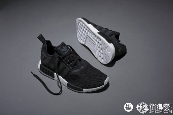 #本站首晒# Adidas 阿迪达斯 NMD 灰黑迷彩拼色以及大莆田产FAKE洛杉矶配色对比！