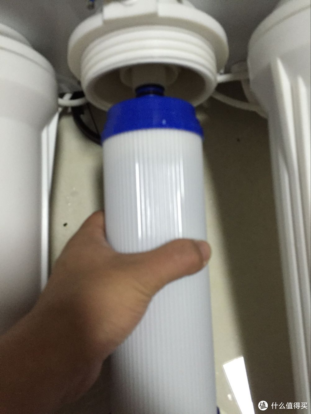 为了喝口干净水：QINYUAN 沁园 净水器 更换123级滤芯