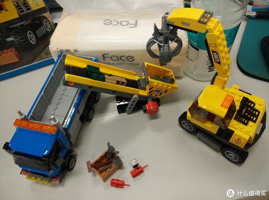 #本站首晒# LEGO 乐高 60075 挖掘机和卡车
