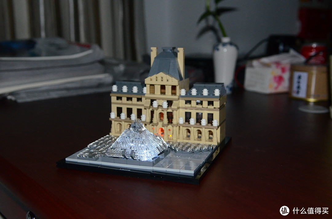 LEGO 乐高 建筑系列——卢浮宫倩影
