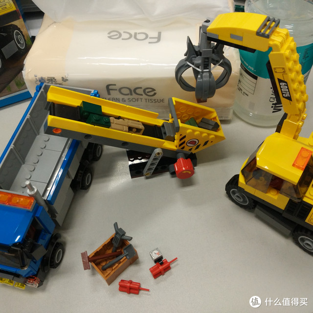 #本站首晒# LEGO 乐高 60075 挖掘机和卡车