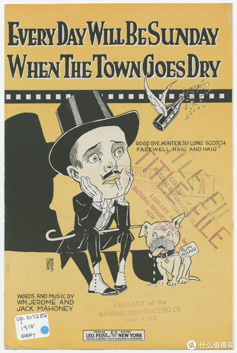 The Prohibition in U.S. 美国禁酒令时期的海报