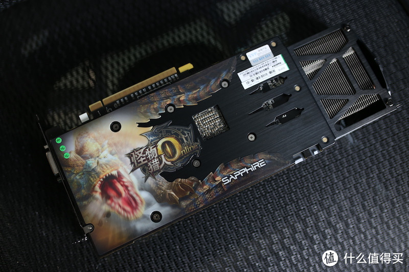 一键开核的蓝宝石 R9 380 怪物猎人限定版 游戏显卡