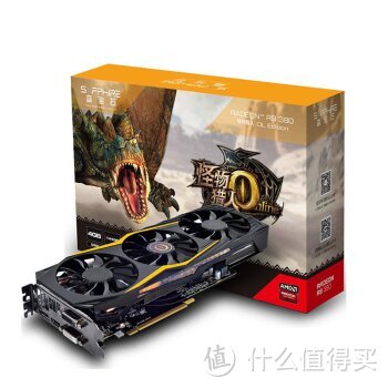 一键开核的蓝宝石 R9 380 怪物猎人限定版 游戏显卡