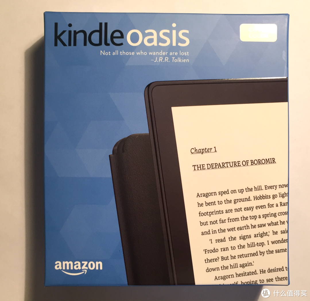 #本站首晒# Amazon 亚马逊 Kindle Oasis 开箱（对比Voyage）