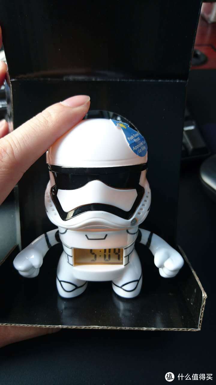 Bulb Botz Star Wars 2020190 Plastic Alarm Clock 星球大战白兵闹钟