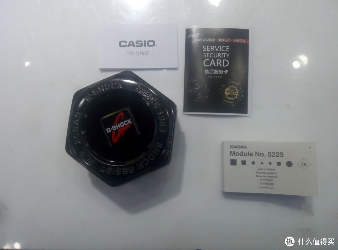 CASIO 卡西欧 G-SHOCK系列 GA-120-1A 男士双显运动手表 开箱