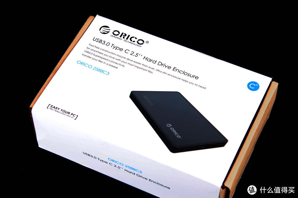 ORICO 奥睿科 USB 3.0 Type 2.5寸硬盘盒 开箱简评