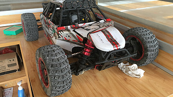 #本站首晒# 我也有车啦！童年的梦想！LOSI Desert Buggy XL 1/5 四驱汽油遥控车