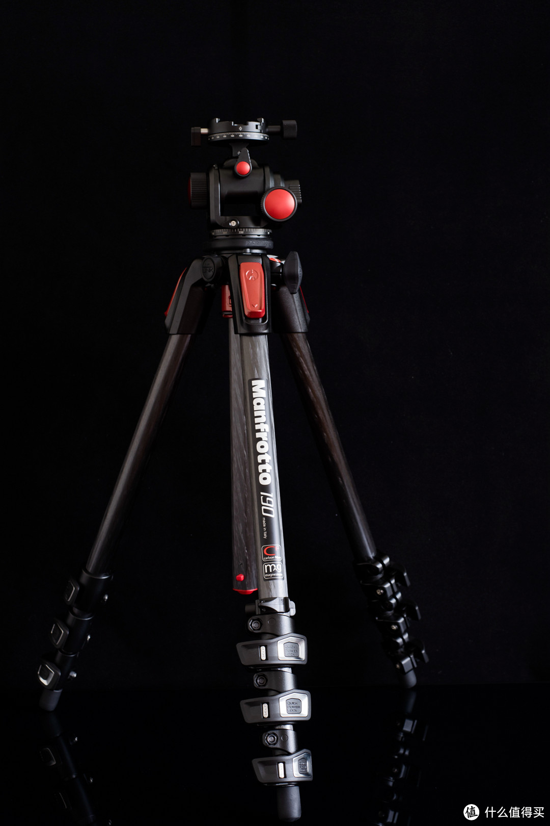 #本站首晒# 善哉V5之器材党廉价装X好选择：Manfrotto 曼富图 190搭配晟崴 GH-PRO 齿轮云台