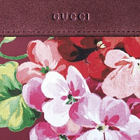 人间四月天：Gucci 古驰 Blooms 系列天竺葵印花短夹首晒