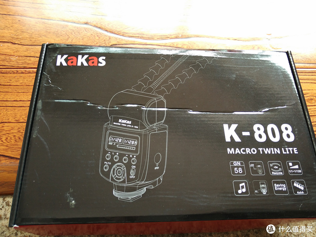 有了相机之后，要有光：Kakas K-808 微距闪光灯 开箱