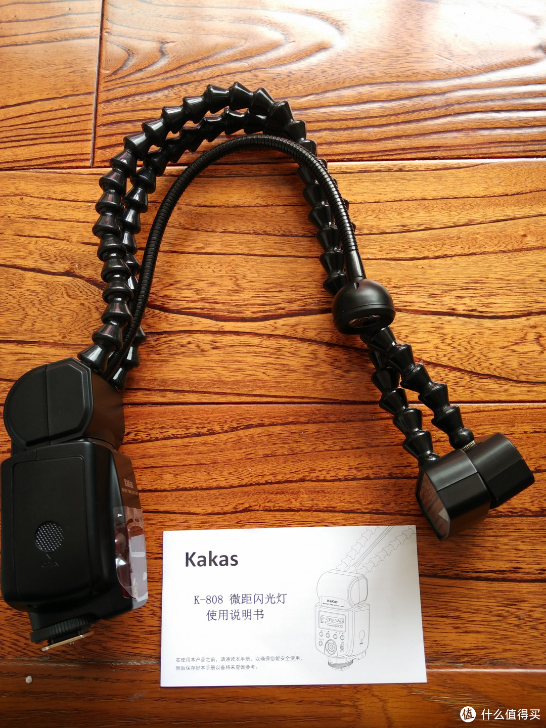 有了相机之后，要有光：Kakas K-808 微距闪光灯 开箱