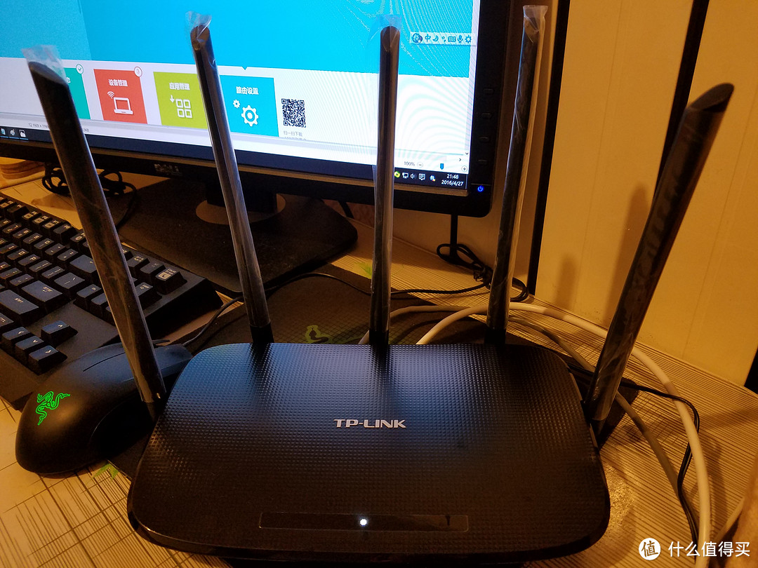 TP-LINK 普联 TL-WDR6500 无线路由器，从此网瘾戒不掉