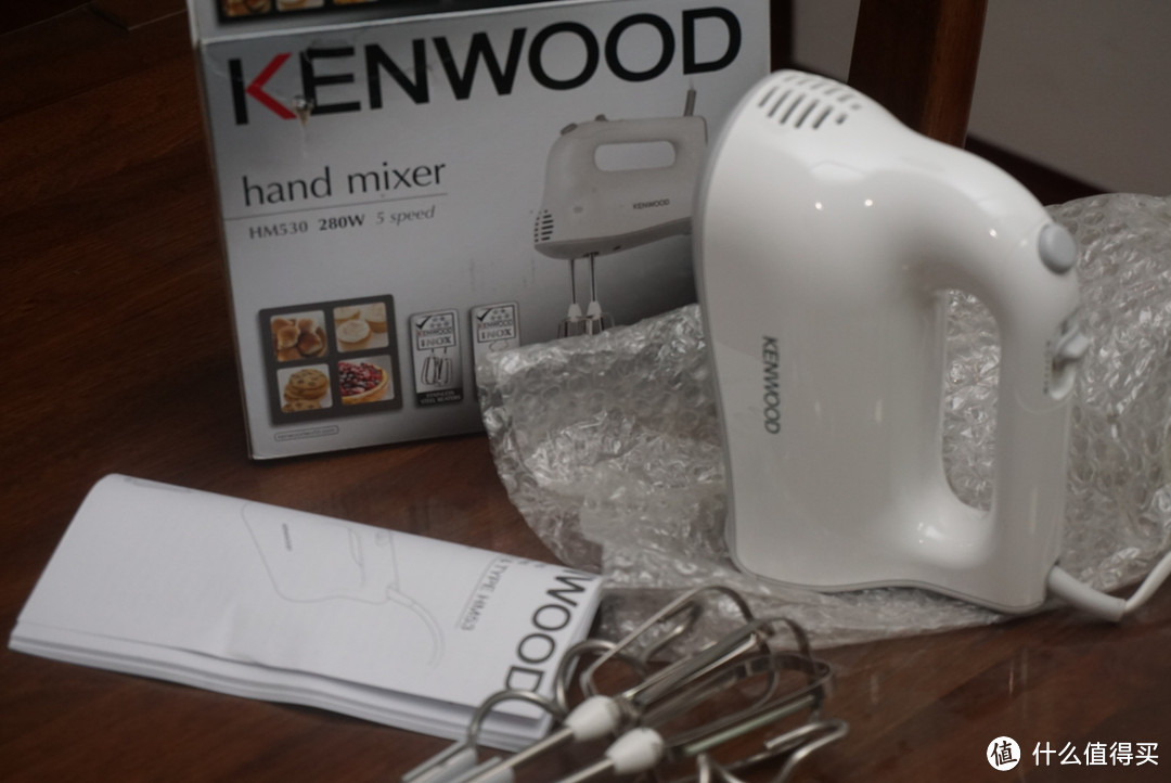 #本站首晒#甜蜜的烘焙坑——入手KENWOOD HM 530电动打蛋器