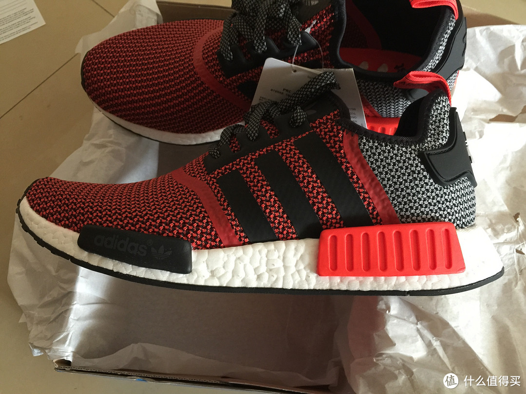 混迹大妈两年第一篇晒单，adidas Originals NMD Runner洛杉矶配色＆东京配色，顺晒乳腺癌配色のKD8