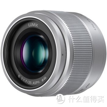 Panasonic 松下 H-H025-S 25mm F1.7 标准定焦镜头 (银色）
