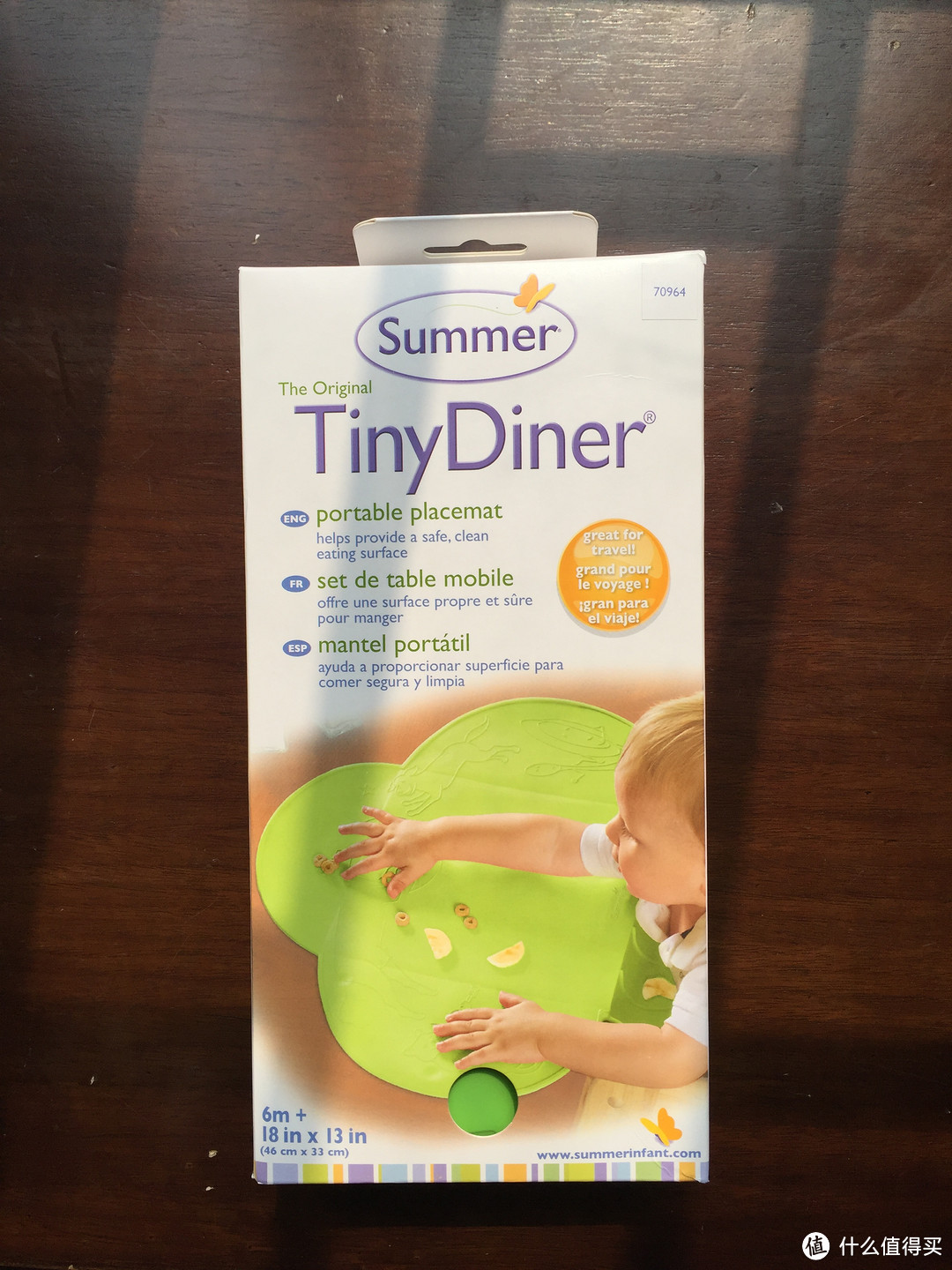 Summer Infant Tiny Diner Portable Placemat 宝宝餐垫