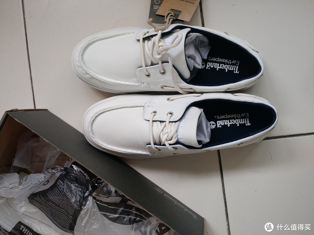 另类小白鞋：Timberland 添柏岚 Men's Newmarket Boat Oxford