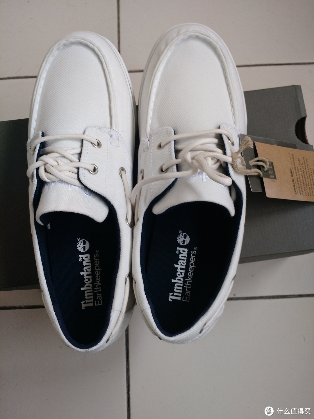 另类小白鞋：Timberland 添柏岚 Men's Newmarket Boat Oxford