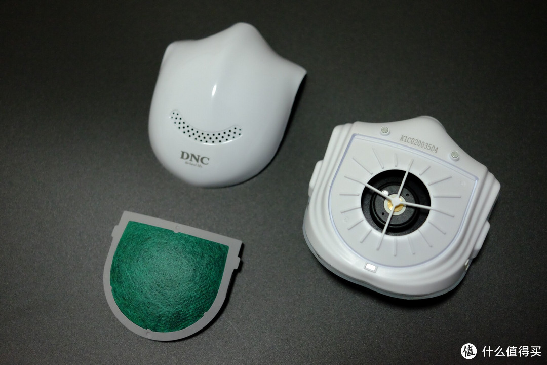 轻量级主动送风口罩：DNC 东研 呼吸净化器 口罩（内有真人兽佩戴效果）