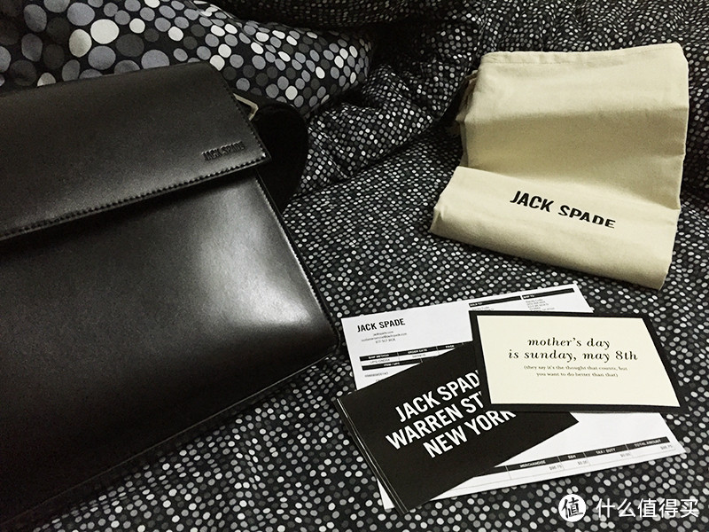 低调轻奢：Jack Spade Atlas Case男士牛皮单肩包